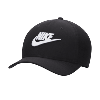 Nike Rise Structured SwooshFlex Futura Cap. Nike